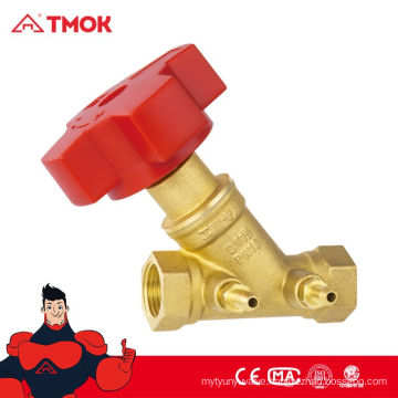 TMOK 1" forged male thread water brass control valve with good price